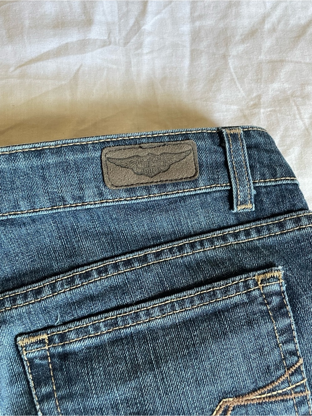 Harley Davidson Mid/Low Rise Jeans - Picture 7 of 9